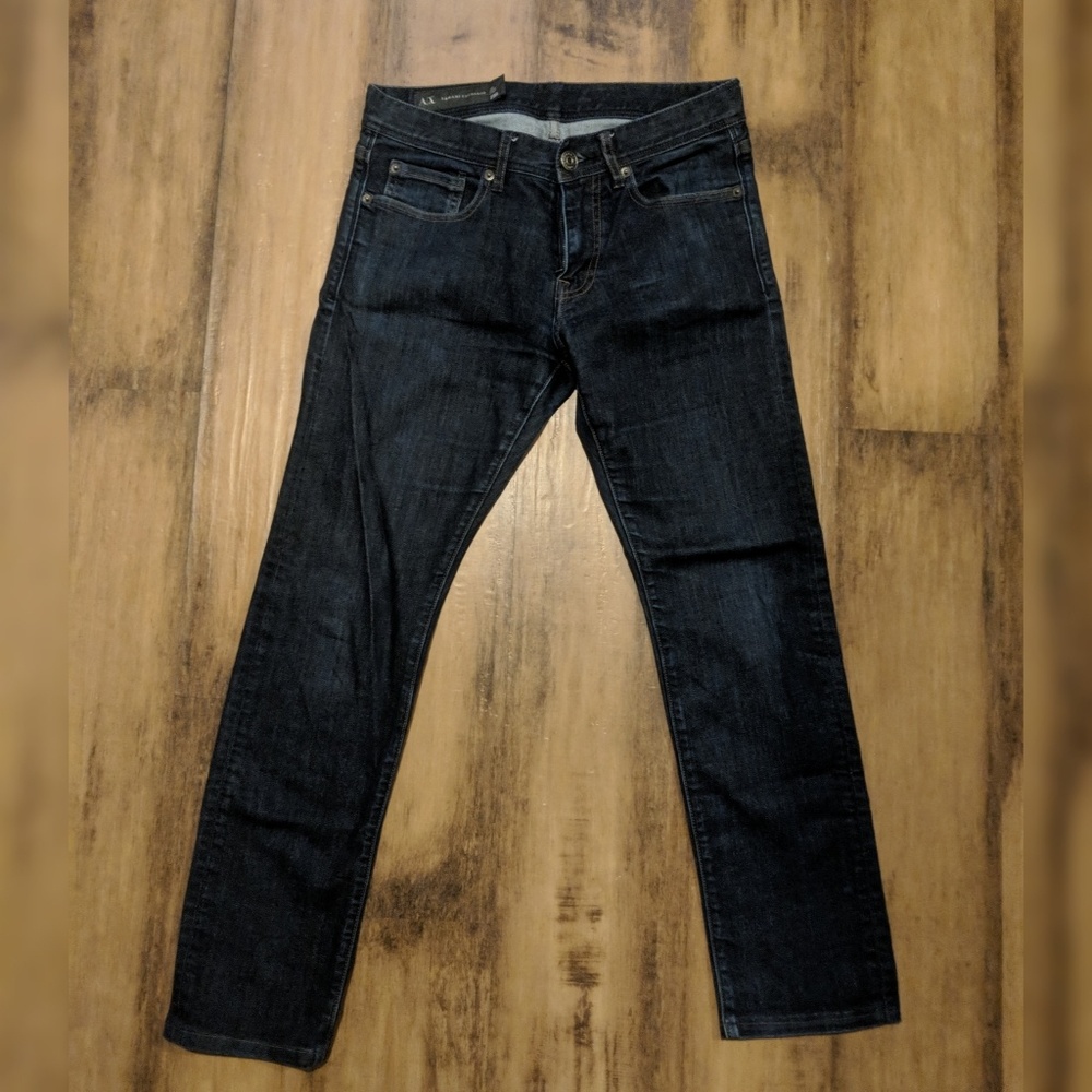 Armani Exchange Dark Wash j130 Skinny Jeans